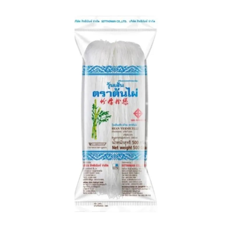 Dry Tonson Bamboo Bean Vermicelli in package, traditional Asian rice noodles perfect for stir-fry and noodle soups.