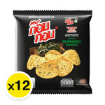 KOB Chips Seaweed snack in 12g pack, crispy dried seaweed, ideal for snacks and confectionery, by KOB KOB.