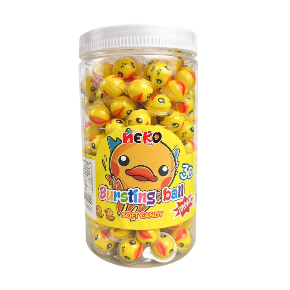 Colorful Chailai Inter Foods gummy candies in various fruit shapes and flavors, packaged as snack confectionery.