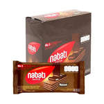 Nabati Wafer Chocolate snack in 27g package, featuring layered wafers with chocolate coating, from NABATI dry grocery snacks.