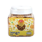 ARO Mini Biscuit Pineapple, 450g, dry grocery snack with pineapple flavor, packaged in a colorful box