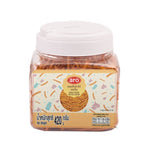 Aro Salted Biscuit Sticks in 420g package, crispy snack with salted flavor, part of dry grocery snack and confectionery selection.