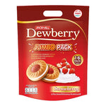 Dewberry Strawberry dry grocery product, 288g package of dried strawberries from the DEWBERRY brand.