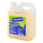 Savepak Lime Juice 45% in 3L bottle, dry grocery product with fresh lime juice concentrate in a clear plastic container.