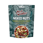 NUT Walker Mixed Nuts 454g jar with a variety of colorful, roasted mixed nuts in a clear container.