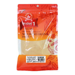 No.1 Hand Brand Onion Powder in a 200g package, dry grocery item with a close-up of the spice powder in a container.
