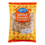 A bag of ARO Almond Natural Slivered, 1kg, showing thin almond slices in clear packaging for dry grocery use.