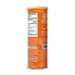 Lay's Stax Spicy Lobster Potato Chips 100g pack, crispy snack with lobster flavor in a dry grocery snack pack.
