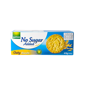 Gullon Oats No Sugar Added confectionery snack in a package, featuring a healthy oat-based treat with no added sugar.