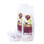 Sriwanna Coconut Toffee snack in 250g package, showing golden caramelized coconut toffee pieces from Sriwanna.