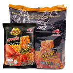 YUMYUM Soodded Spicy Lobster snack, 75g x5, dry grocery product featuring dried, seasoned lobster pieces in vibrant packaging