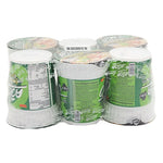 Wai Wai Quick Instant Cup Noodles with streamed shrimp and lime flavor, dry grocery snack in a sealed cup.