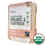 Fair D Organic Fairtrade Br Hommali, healthy grocery product, featuring a colorful package with the brand logo and product details.