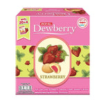 Dewberry Strawberry Cake 15g snack packs, 24-count, dry grocery confectionery with strawberry flavor and cake texture.