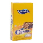 Piccadeli Combo Chocolate 20g snack packs, 12-piece box, dry grocery confectionery with assorted chocolate flavors.