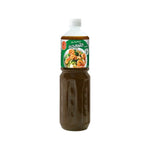 J-lek stir-fry sauce bottles 550g in clear plastic bottles with red caps, suitable for dry grocery shopping.
