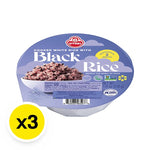 Otoki cooked black rice package, 210g x3, dry grocery product with three sealed packs of black rice from the OTOKI brand.