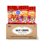 NEZLINE Nuts Crisps 500g pack, dry grocery snack with crunchy nut-based confectionery, shown in a colorful package.