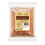 SiamSpice Chilli Powder in 350g package, dry grocery spice with vibrant red chili flakes for cooking and seasoning.