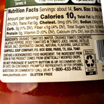 Pace Chunky Salsa Medium jar showing vibrant tomato, onion, and jalape��o ingredients in a clear glass jar.