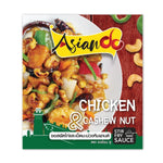 Asian DO Chicken and Cashew Nut Stir-fry Sauce 70g in dry grocery, featuring a close-up of the sauce packet with Asian-inspired branding.