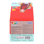 YUPI Yupi Gummy Ice Cola candies in 15g packs, colorful gummy snacks with cola flavor, arranged in a pile on a white background.