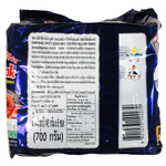 Spicy Samyang Seasoned Chicken Buldak Ramen grocery package with noodles and seasoning packet, ready for cooking.
