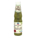 Deksomboon Keto Spicy Green Chilli Seafood Sauce in a jar, featuring vibrant green chili and seafood ingredients for flavorful dishes.