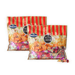 Nezline Nuts Crisps 500g pack, dry grocery snack with crunchy nutty texture, in a clear resealable bag.