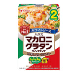 House Makaroni Gratin Sauce 80g dry grocery package, creamy sauce for macaroni gratin, in a sealed pouch.