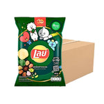 LAYS Classic Mieng Kham snack pack, 69g x12, featuring savory confectionery with colorful packaging and crispy texture.