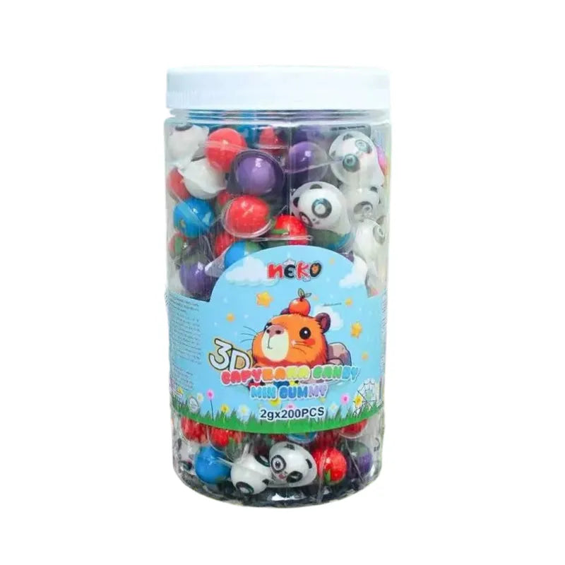 Nezline Mini 3D Jelly Tiny Eyeball snack with chewy texture, small colorful confectionery treat from Nezline.