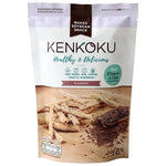 Kenko Snack Flaxseed confectionery snack in a clear package with visible flaxseed pieces, healthy and crunchy snack option.
