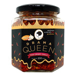 Drama Queen Crispy Chilli Mild Flavour grocery snack in a colorful package, showcasing the crispy chili snack in an appealing presentation.