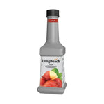 LongBeach Salak Puree in a jar, showcasing smooth, reddish-brown salak fruit puree for dry grocery use.
