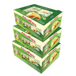 Grinny coconut-coated snack filled with milk cream, 15g x3, in colorful packaging, part of dry grocery snack confectionery.