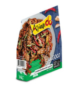 Asian DO Korean Style Beef Stir-Fry Sauce 70g in a sealed packet, ideal for dry grocery and Asian cuisine cooking.