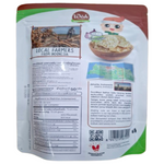 Woh Tempeh Chips Sour Cream flavor in a snack package, showing crispy tempeh chips with sour cream seasoning.
