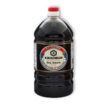 Kikkoman Soy Sauce 3L bottle, traditional Japanese soy sauce in a large plastic container for cooking and seasoning.