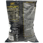 Snips Black Truffle and Parmesan baked potato chips in a bowl, showcasing the crispy, seasoned snack with black truffle and Parmesan flavor.