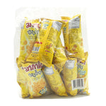 Makado Poppy Pop Potato Fries Sweet Butter flavor, 24g snack pack, crispy snack in colorful packaging.