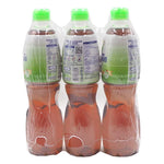 Squid Brand Fish Sauce 700ml, three bottles, in a dry grocery setting, showing the clear glass bottles with labels.