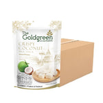 Golden brown crispy coconut milk snack from THE GOLDGREEN, 25g, showing the textured, crunchy surface of the confectionery treat.