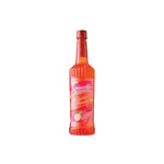 Senorita Lychee Flavored Syrup in 750ml bottle, ideal for beverages and desserts, with clear label and vibrant packaging.