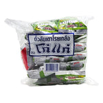KOHKAE Green Peas with Salt, 20g snack pack, dry grocery, crunchy salted peas in a clear plastic bag