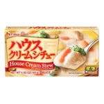 House Cream Stew Sauce Mix 140g in a dry grocery package, ready to add creamy flavor to homemade stews and casseroles.