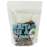 Heritage Mixed Berry confectionery snacks in colorful packaging, showcasing a variety of berry-flavored candies and treats.