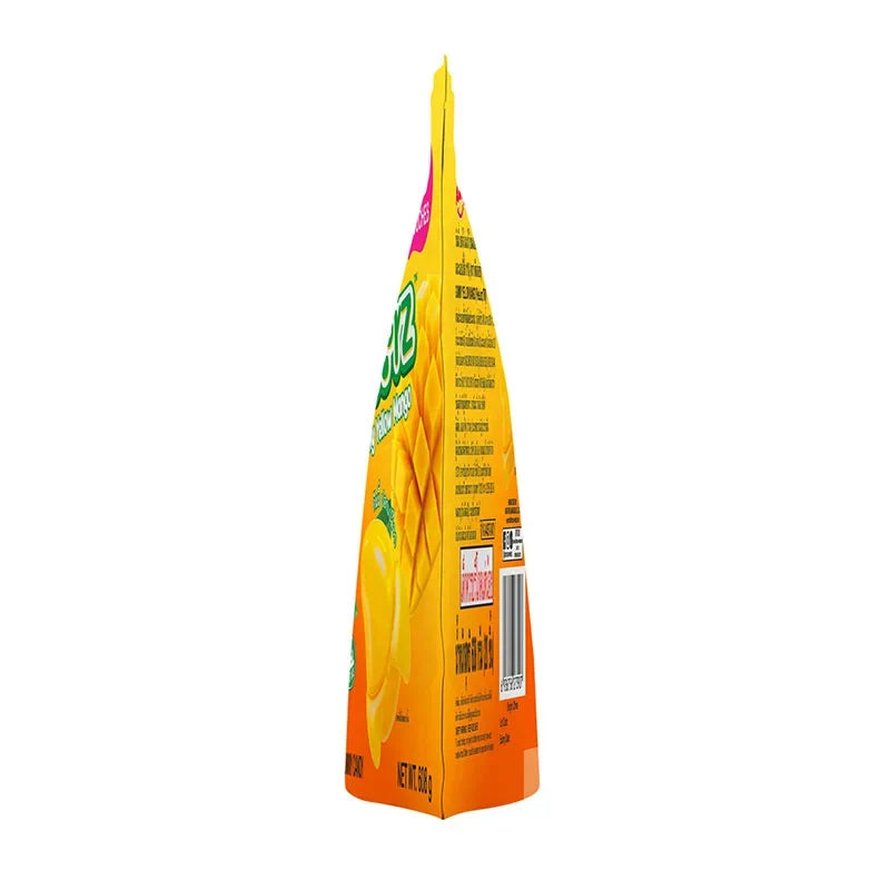 Amos Peelerz Gummy Yellow Mango snack in 608g package, colorful gummy candies with yellow mango flavor, dry grocery confectionery