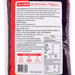 Haidilao Mala Sauce 1kg jar, spicy dry grocery condiment with red chili peppers and aromatic spices, in a clear glass jar.