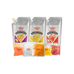 TROPICA KING dry grocery starter pack with assorted snack and food items in colorful packaging.